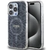 Dėklas GUESS GUHMP15LHGCUSTGK IPHONE 15 PRO 6.1 "Juodas/Juodas HARDCASE IML GCUBE MAGSAFE