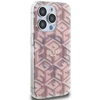 Dėklas GUESS GUHMP15LHGCUSTGP IPHONE 15 PRO 6.1 "Rožinis/Rožinis HARDCASE IML GCUBE MAGSAFE