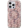 Dėklas GUESS GUHMP15LHGCUSTGP IPHONE 15 PRO 6.1 "Rožinis/Rožinis HARDCASE IML GCUBE MAGSAFE