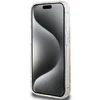 Dėklas GUESS GUHMP15LHGCUSTGW IPHONE 15 PRO 6.1 "RUDAS / RUDAS KIETAS DĖLIS IML GCUBE MAGSAFE