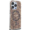 Dėklas GUESS GUHMP15LHGCUSTGW IPHONE 15 PRO 6.1 "RUDAS / RUDAS KIETAS DĖLIS IML GCUBE MAGSAFE