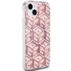 Dėklas GUESS GUHMP15MHGCUSTGP IPHONE 15 PLUS / 14 PLUS 6.7 "Rožinis / Rožinis HARDCASE IML GCUBE MAGSAFE