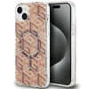 Dėklas GUESS GUHMP15MHGCUSTGW IPHONE 15 PLUS / 14 PLUS 6.7 "BROWN / BROWN HARDCASE IML GCUBE MAGSAFE