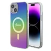 Guess GUHMP15MHITSK Apple iPhone 15 Plus / 14 Plus 6.7" dėklas telefonui įvairiaspalvis hardcase IML Iridescent MagSafe