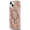 GUESS GUHMP15SHGCUSTGW IPHONE 15/14/13 6.1" RUDAS / RUDAS KIETAS DĖKLAS IML GCUBE MAGSAFE