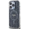 Dėklas GUESS GUHMP15XHGCUSTGK IPHONE 15 PRO MAX 6.7 "Juodas/Juodas HARDCASE IML GCUBE MAGSAFE