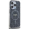 Dėklas GUESS GUHMP15XHGCUSTGK IPHONE 15 PRO MAX 6.7 "Juodas/Juodas HARDCASE IML GCUBE MAGSAFE