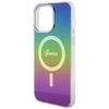 Guess GUHMP15XHITSK Apple iPhone 15 Pro Max 6.7" dėklas telefonui įvairiaspalvis hardcase IML Iridescent MagSafe