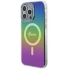 Guess GUHMP15XHITSK Apple iPhone 15 Pro Max 6.7" dėklas telefonui įvairiaspalvis hardcase IML Iridescent MagSafe