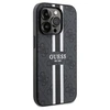 Dėklas GUESS GUHMP15XP4RPSK IPHONE 15 PRO MAX 6.7 "Juodas/Juodas HARDCASE 4G PRINTED STRIPE MAGSAFE