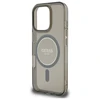 Guess GUHMP16LHFGEREK Apple iPhone 16 Pro 6.3" dėklas telefonui juodos spalvos IML Glitter Circle MagSafe