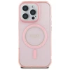 Apple iPhone 16 Pro Guess IML Glitter Circle MagSafe (GUHMP16LHFGEREP) dėklas telefonui rožinės spalvos