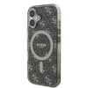 Apple iPhone 16 Plus Guess IML 4G Background MagSafe (GUHMP16MH4DTEW) dėklas telefonui rudos spalvos