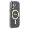Guess GUHMP16MH4STK Apple iPhone 16 Plus 6.7" dėklas telefonui juodos spalvos IML 4G MagSafe