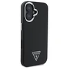 Guess GUHMP16MPGTSPSK Apple iPhone 16 Plus 6.7" dėklas telefonui juodos spalvos hardcase Grained Triangle MagSafe