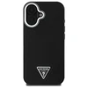 Guess GUHMP16MPGTSPSK Apple iPhone 16 Plus 6.7" dėklas telefonui juodos spalvos hardcase Grained Triangle MagSafe