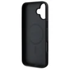 Guess GUHMP16SP4RPSK Apple iPhone 16 6.1" dėklas telefonui juodos spalvos 4G Printed Stripes MagSafe