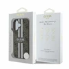 Guess 4G Printed Stripes MagSafe Apple iPhone 16 - dėklas telefonui rudos spalvos