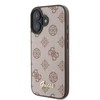 Guess Peony Script MagSafe Apple iPhone 16 - dėklas telefonui rudos spalvos