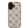 Guess Peony Script MagSafe Apple iPhone 16 - dėklas telefonui rudos spalvos