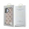 Guess Peony Script MagSafe Apple iPhone 16 - dėklas telefonui rudos spalvos