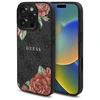 Guess GUHMP16XP4ROPEMCK Apple iPhone 16 Pro Max 6.9" dėklas telefonui juodos spalvos 4G Flowers Print MagSafe