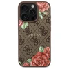 Guess GUHMP16XP4ROPEMCW Apple iPhone 16 Pro Max 6.9" dėklas telefonui rudos spalvos 4G Flowers Print MagSafe