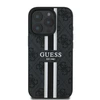 Guess 4G Printed Stripes MagSafe Apple iPhone 16 Pro Max - dėklas telefonui juodos spalvos