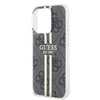 Dėklas GUESS GUHCP15LH4SGK IPHONE 15 PRO 6.1 "Juodas/Juodas HARDCASE IML 4G GOLD STRIPE