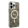 Guess GUHMP15XH4STW Apple iPhone 15 Pro Max6.7" rudos spalvos dėklas IML 4G MagSafe