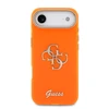 Guess IML 4G Script Metal Logo dėklas skirtas iPhone Air Oranžinis