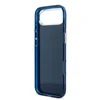 Guess IML 4G Script Metal Logo dėklas skirtas iPhone Air Mėlyna