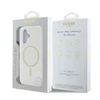 Guess IML Glitter Ring MagSafe Apple iPhone 16 Plus dėklas telefonui skaidrus