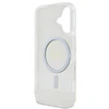 Guess IML Glitter Ring MagSafe Apple iPhone 16 Plus dėklas telefonui skaidrus