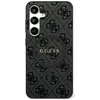 Guess PU Leather 4G Colored Ring MagSafe dėklas skirtas Samsung Galaxy S25 Ultra juodos spalvos