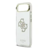 Guess PC/TPU Mirror 4G Glitter Logo MagSafe dėklas skirtas Apple iPhone Air Gold