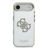 Guess PC/TPU Mirror 4G Glitter Logo MagSafe dėklas skirtas Apple iPhone Air Gold
