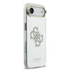 Guess PC/TPU Mirror 4G Glitter Logo MagSafe dėklas skirtas Apple iPhone Air Gold