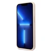 Dėklas Guess PC/TPU 4G Metal Camera Outline Case skirtas iPhone 14 Pro, rožinis