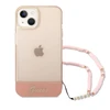 Dėklas GUESS GUHCP14MHGCOHP IPHONE 14 PLUS / 15 PLUS 6.7 "Rožinis / Rožinis HARDCASE TRANSLUENT PEARL STAP