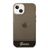 Dėklas Guess GUHCP14SHGCOK iPhone 14 6,1" juoda/juodas hardcase Translucent