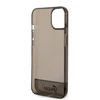 Dėklas Guess GUHCP14SHGCOK iPhone 14 6,1" juoda/juodas hardcase Translucent