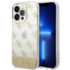Guess GUHCP14LHG4MHG Apple iPhone 14 Pro6,1" auksinis kietasis dėklas 4G šablono scenarijus