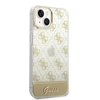 Dėklas GUESS GUHCP14MHG4MHG IPHONE 14 PLUS / 15 PLUS 6.7 "GOLD / GOLD HARDCASE 4G PATTERN SCRIPT