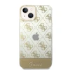 Dėklas GUESS GUHCP14MHG4MHG IPHONE 14 PLUS / 15 PLUS 6.7 "GOLD / GOLD HARDCASE 4G PATTERN SCRIPT