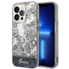 Dėklas GUESS GUHCP14LHGPLHG IPHONE 14 PRO 6.1 "GRAY/GRAY HARDCASE PORCELAIN COLLECTION