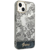 Dėklas Guess PC/TPU Toile De Jouy Case skirtas iPhone 14, pilkas