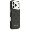 Guess Peony Hot Stamp Script MagSafe dėklas skirtas Apple iPhone 17 Pro Juodas