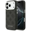 Guess Peony Hot Stamp Script MagSafe dėklas skirtas Apple iPhone 17 Pro Juodas