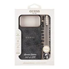 Guess PU 4G MagSafe Strap Limited Edition of 299 dėklas skirtas Apple iPhone 17 Pro Max juodos spalvos